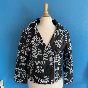 NEW✨ Disney’s Descendants Girls Moto Jacket